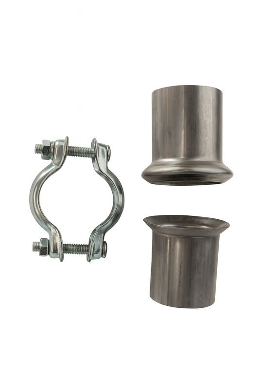 Auspuff Rohrverbinder Reparatur-Set - Flansch, Schelle & Adapter / Verschiedene Größen